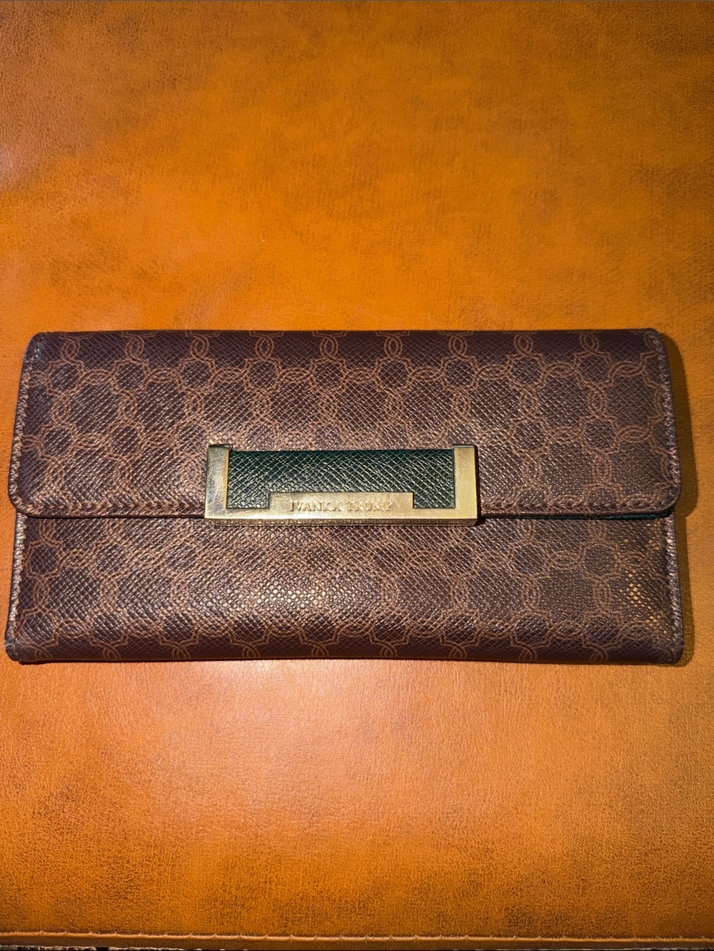 Ivanka Trump Chocolate Brown Wallet